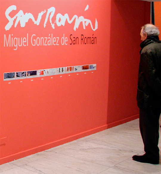 Comunicación. Exposiciones Miguel González de San Román. Pintor abstracto y contemporáneo